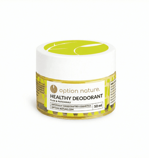 healthy deodorant - flax & patchouli