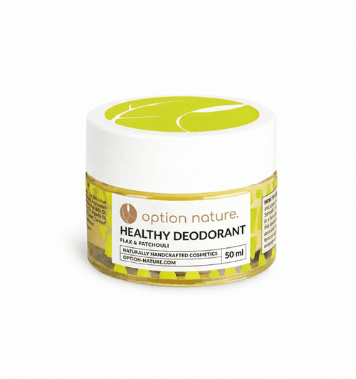 healthy deodorant - flax & patchouli