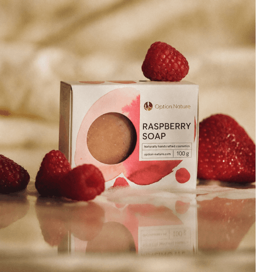 raspberry soap