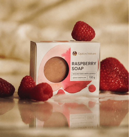 raspberry soap
