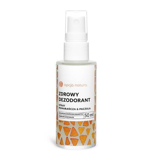 healthy deodorant spray - orange & patchouli