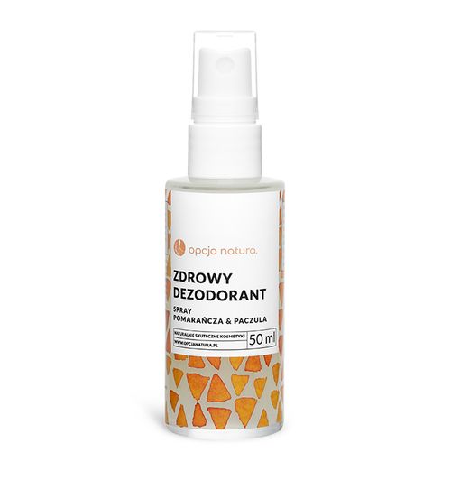 healthy deodorant spray - orange & patchouli 0